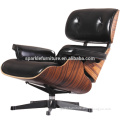 Replica Eaze Lounge Chair Rosewood Plywood Italian Leather Any Colour